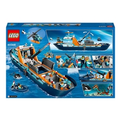 LEGO City Kutup Keşif Gemisi 60368 Oyuncak Yapım Seti (815 Parça) - Thumbnail