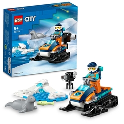 LEGO City Kutup Kâşifi Motorlu Kızağı 60376 Oyuncak Yapım Seti (70 Parça) - Thumbnail