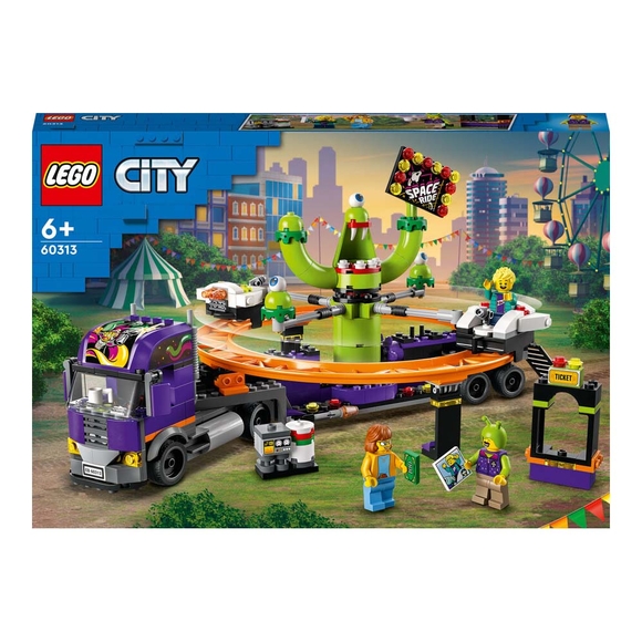 Lego City Lunapark Uzay Oyuncağı Kamyonu 60313