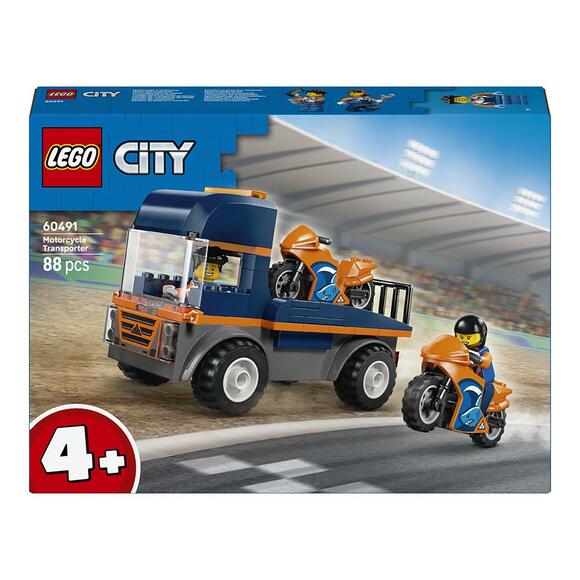 Lego City Motosiklet Taşıyıcı 60491