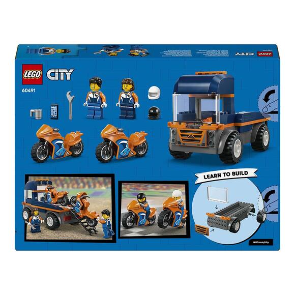 Lego City Motosiklet Taşıyıcı 60491