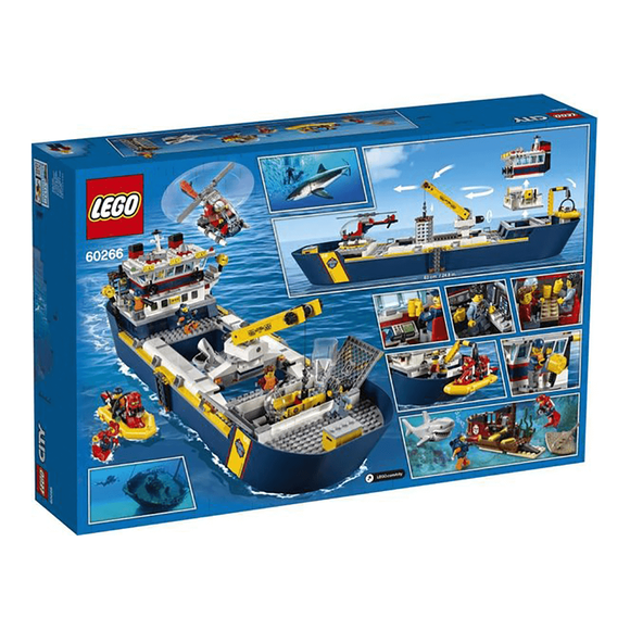 Lego City Okyanus Keşif Gemisi 60266 