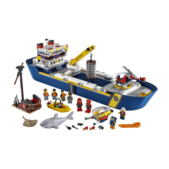 Lego City Okyanus Keşif Gemisi 60266 