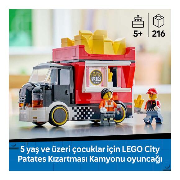 Lego City Patates Kızartması Kamyonu 60488