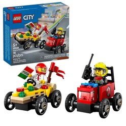 LEGO - Lego City Pizza, İtfaiye ve Yarış Arabası 60458