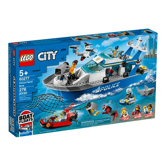 Lego City Polis Devriye Botu 60277