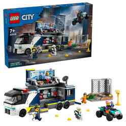 Lego City Polis Mobil Suç Laboratuvarı Kamyonu 60418 - Thumbnail
