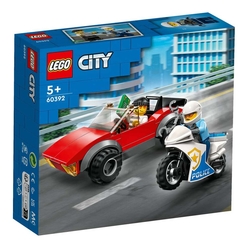 Lego City Polis Motosikleti Araba Takibi 60392 - Thumbnail