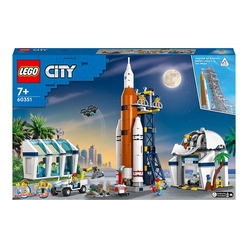 Lego City Roket Fırlatma Merkezi 60351 - Thumbnail