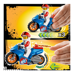 Lego City Roket Gösteri Motosikleti 60298 - Thumbnail