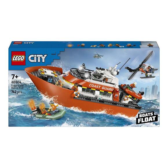 Lego City Sahil Güvenlik Kurtarma Botu Ve Helikopteri 60504