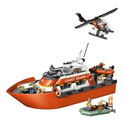 Lego City Sahil Güvenlik Kurtarma Botu Ve Helikopteri 60504 - Thumbnail