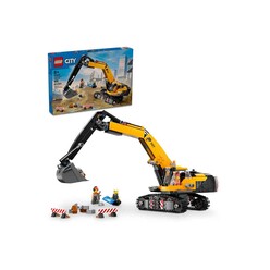 LEGO - Lego City Sarı İnşaat Ekskavatörü Oyuncak Kazıcı 60420