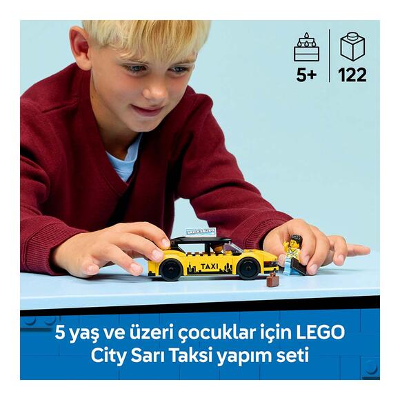 Lego City Sarı Taksi 60487