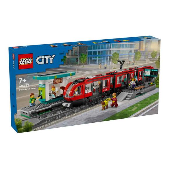 Lego City Şehir Merkezi Tramvay İstasyonu 60423