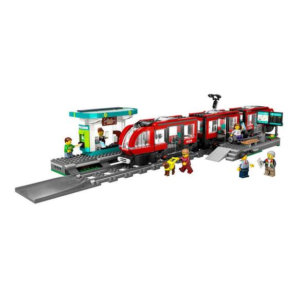 Lego City Şehir Merkezi Tramvay İstasyonu 60423