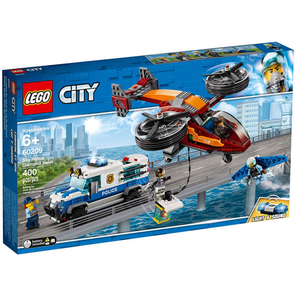 Lego City Sky Police Diamond Heist 60209