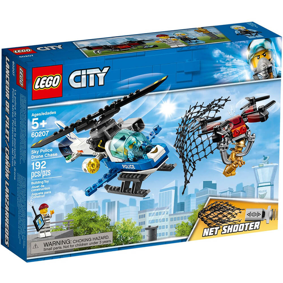 Lego City Sky Police Drone Chase 60207