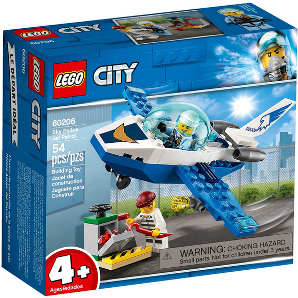 Lego City Sky Police Jet Patrol 60206