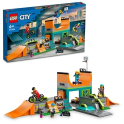 LEGO - LEGO City Sokak Kaykay Parkı 60364 Oyuncak Yapım Seti (454 Parça)