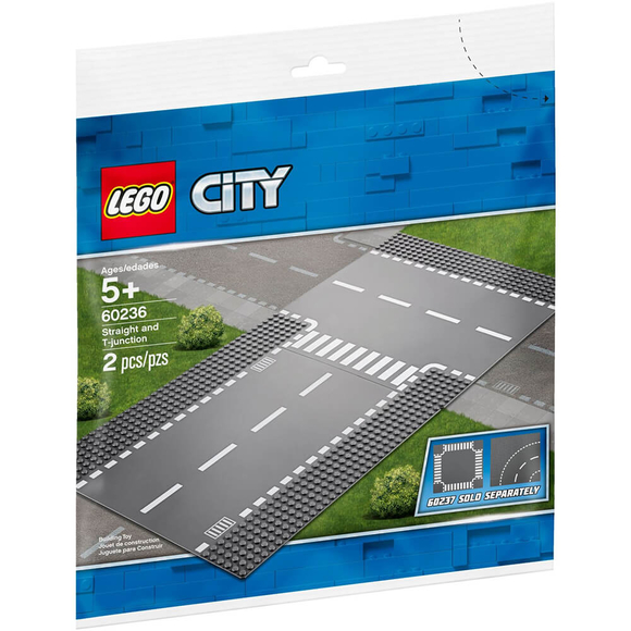 Lego City Straight And T-junction 60236