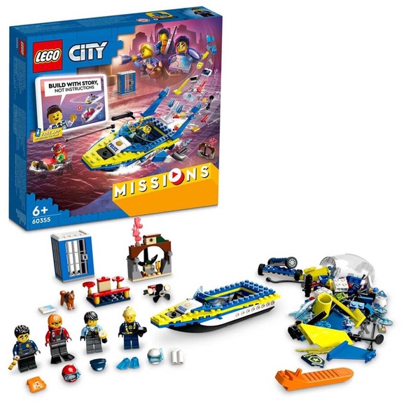 Lego City Su Polisi Dedektif Görevleri 60355