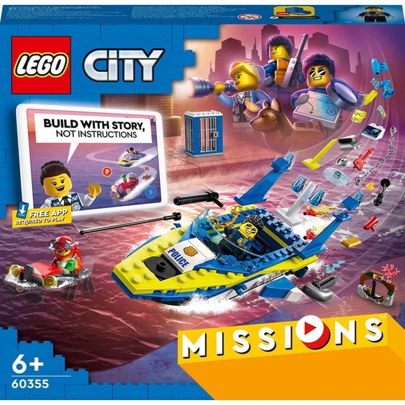 Lego City Su Polisi Dedektif Görevleri 60355