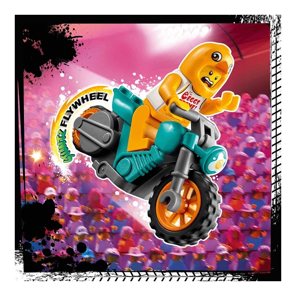 Lego City Tavuk Gösteri Motosikleti 60310