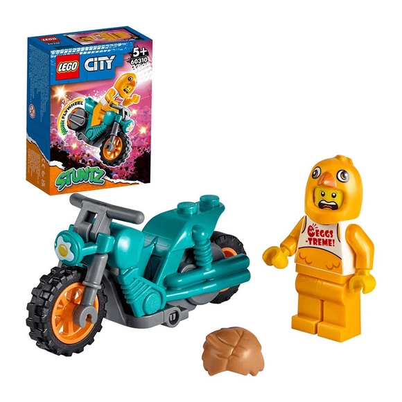 Lego City Tavuk Gösteri Motosikleti 60310