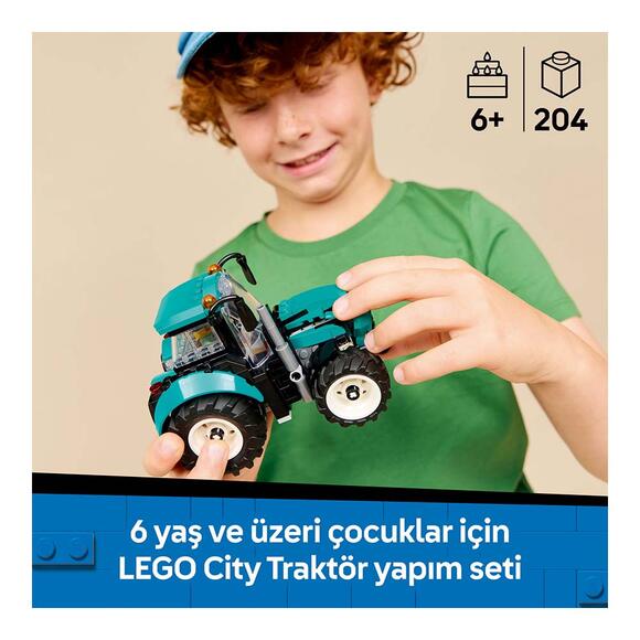 Lego City Traktör 60498