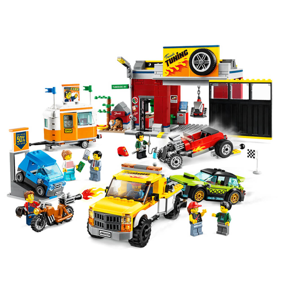 Lego City Tuning Workshop 60258