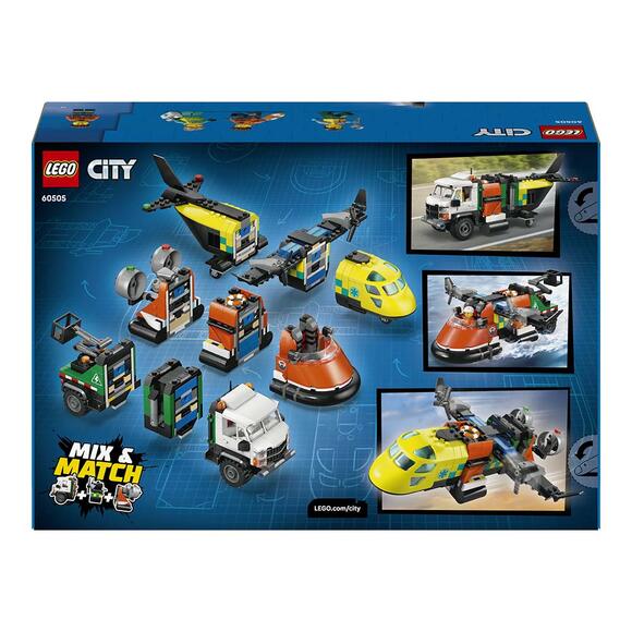 Lego City Uçak Servis Kamyonu Ve Hoverkraft Karışımı 60505
