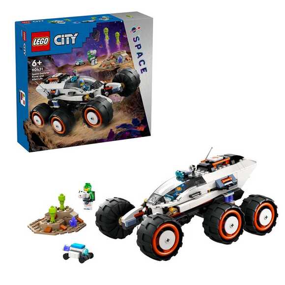 Lego City Uzay Keşif Robotu Ve Uzaylı Canlı 60431