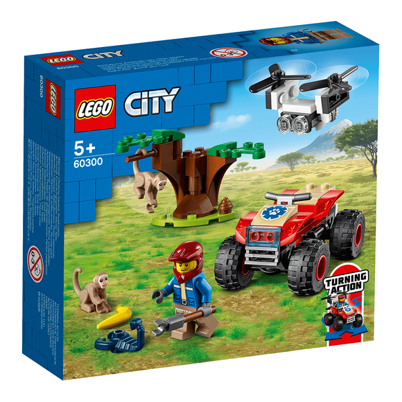 Lego City Vahşi Hayvan Kurtarma ATV’si 60300