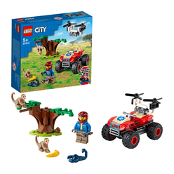 Lego City Vahşi Hayvan Kurtarma ATV’si 60300 - Thumbnail