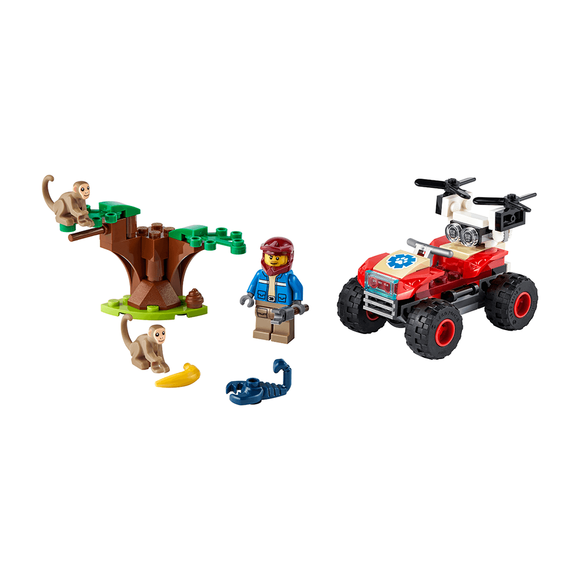 Lego City Vahşi Hayvan Kurtarma ATV’si 60300