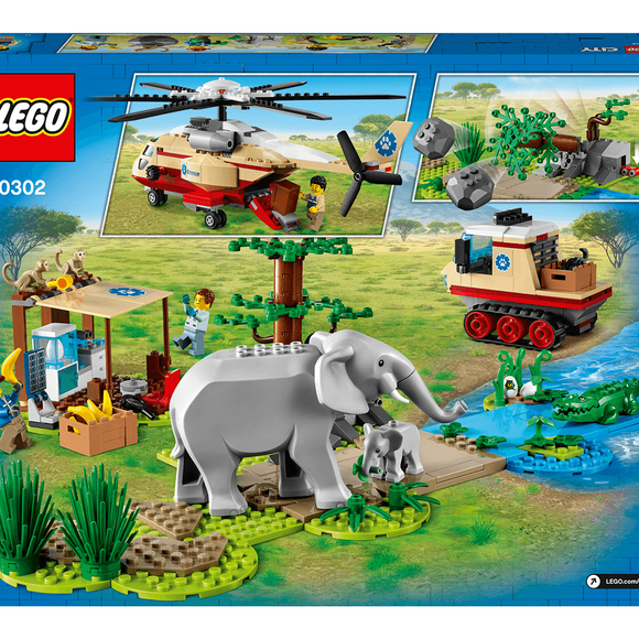 Lego City Vahşi Hayvan Kurtarma Operasyonu 60302