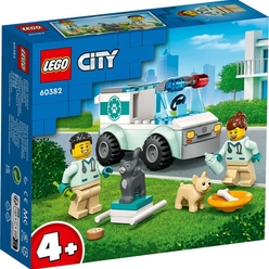 Lego City Veteriner Kurtarma Aracı 60382 - Thumbnail