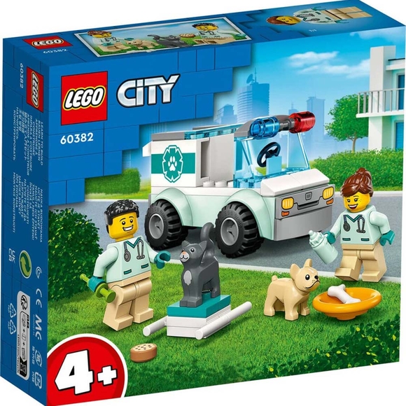 Lego City Veteriner Kurtarma Aracı 60382