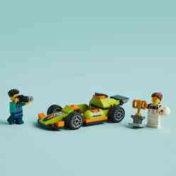 Lego City Yeşil Yarış Arabası 60399 - Thumbnail