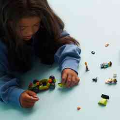 Lego City Yeşil Yarış Arabası 60399 - Thumbnail