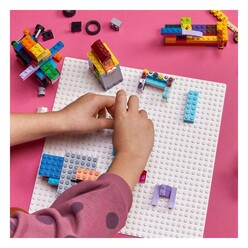 Lego Classic Beyaz Plaka 11026 - Thumbnail