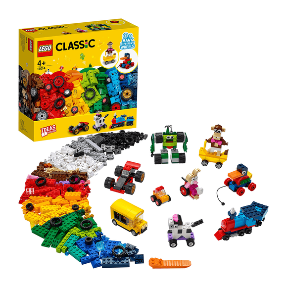 Lego Classic Yapım Parçaları ve Tekerlekler 11014