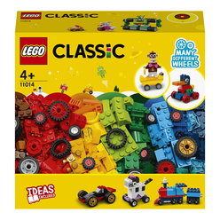 Lego Classic Yapım Parçaları ve Tekerlekler 11014 - Thumbnail