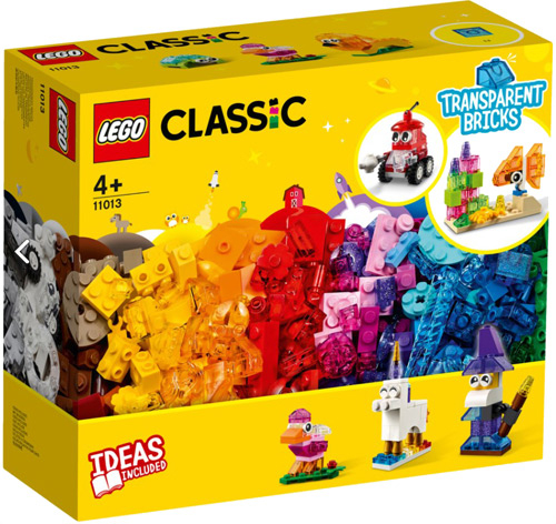 Lego Classic Yaratıcı Şeffaf Yapım Parçaları 11013