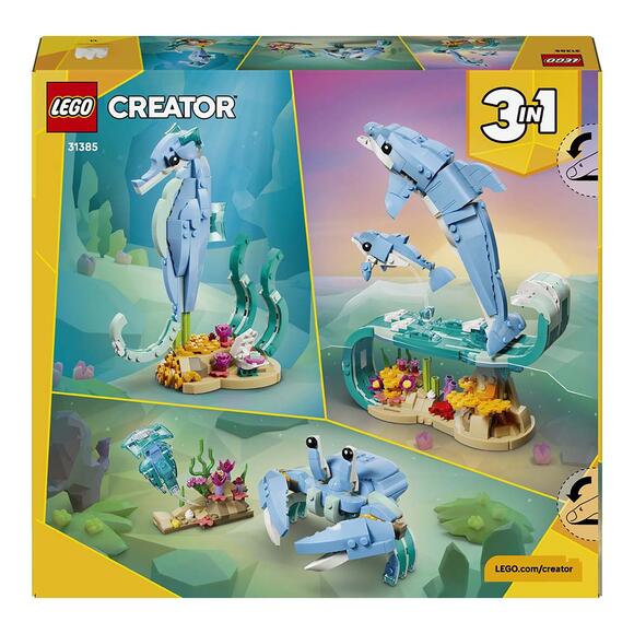 Lego Creator 3’Ü 1 Arada Deniz Hayvanları Güzel Yunuslar 31385