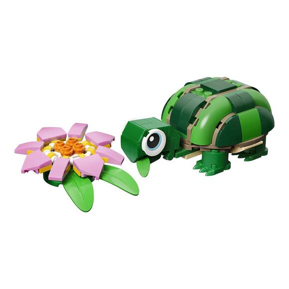 Lego Creator 3’Ü 1 Arada Kaplumbağa İle Nilüfer Çiçeği 31377