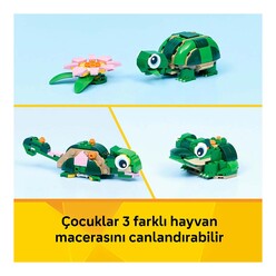 Lego Creator 3’Ü 1 Arada Kaplumbağa İle Nilüfer Çiçeği 31377 - Thumbnail
