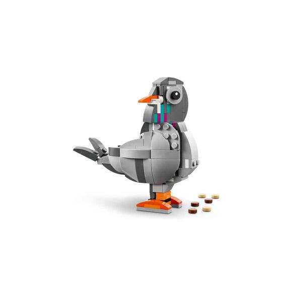 Lego Creator 3’Ü 1 Arada Oyunbaz Kedi Hayvanlı Oyun Seti 31163