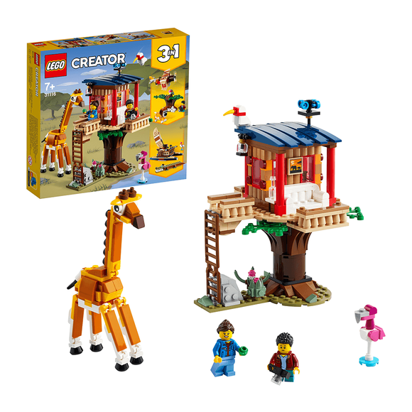 Lego Creator 3’ü 1 Arada Safari Ağaç Evi 31116